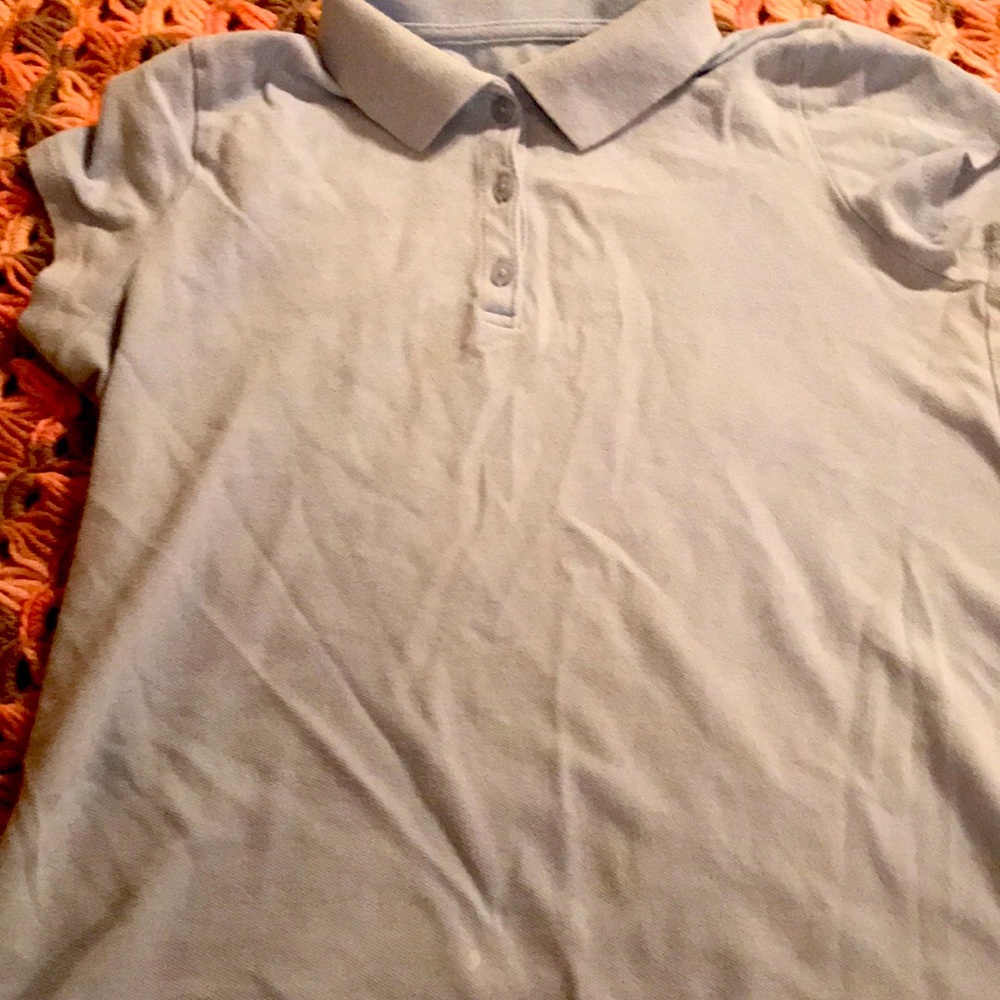 The Children’s Place Light Blue Uniform Shirt